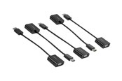 Beelscherm- en tv-kabel - StarTech.com DisplayPort Aan VGA AV / multimedia paneel - 1920x1200 - 10cm - DP2VGA3X5