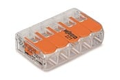 Aansluitapparatuur - WAGO SAMLEMUFFE 5X0.2-4MM2 TRANSPARANT - 221-415