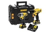 Gereedschap - Dewalt 18V XR Brushless Twin Kit - 2 x 2Ah - DCK2062D2T-QW