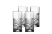 Tafeldekking - Luigi Bormioli Diamante beer/longdrink Glas - 4 pcs - 17446