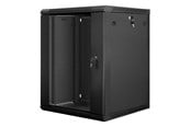Rackkoffers - Lanberg WF01-6615-10B - 15U - Wall Mount Rack Cabinet - WF01-6615-10B
