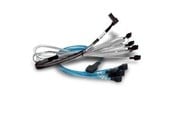 SAS / SCSI-kabel - Broadcom Cable x8 8654 2x4 8643 9402 BLK SAS 1M - 05-60003-00