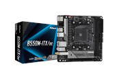 Moederbord - ASRock B550M-ITX/AC Moederbord - AMD B550 - AMD AM4 socket - DDR4 RAM - Mini-ITX - 90-MXBDH0-A0UAYZ