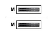 Netwerk - kabel - Lenovo 100GBase-CU direct attach kabel - 3 m - 3m - 7Z57A03562