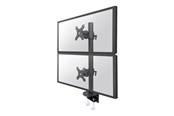 Muurbevestigingen, AV-bevestigingen & AV-meubels - Neomounts FPMA-D960DVBLACKPLUS - Bureaubevestiging - Max 30 kg - recommended for 49" - FPMA-D960DVBLACKPLUS