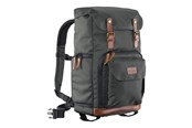 Camera hoes - Walimex mantona Luis Photo Backpack Green Retro - 21343