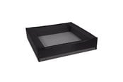Buiten spelen - Nordic Play Sandbox meshcover 150x150x20 cm Zwart - 210-952