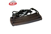 Buiten spelen - Nordic Play Schommel seat Zwart with Zwart rope - 805-462
