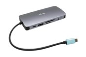 Docking station - I-Tec USB-C Metaal Nano Dock HDMI/VGA with LAN + Stroom Delivery 100 W - C31NANODOCKVGAPD