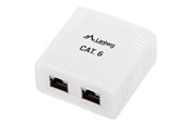 Accessoires - Lanberg Netwerk Oppervlak mount box - OS6-0002-W