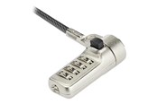 Systeemaccessoires - StarTech.com Laptop Cable Lock - Combination Lock for Wedge Lock Slot security cable lock - LTLOCKNBL