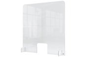 Office-scheidingswand - Nobo Skrankedeler akryl med åbning 70x85cm - 1915488