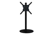 Muurbevestigingen, AV-bevestigingen & AV-meubels - ConnecTech StandView TV Floor Mount with rotatable top. 26"-55". Mat zwart - Max 25 kg - recommended for 55" - SWB7160