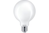 Armaturen & Lampen - Philips LED spot Classic Globe Ø95 7W/827 (60W) Frosted E27 - 929002370801