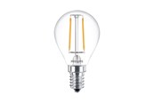 Armaturen & Lampen - Philips LED spot Classic Candle 2W/827 (25W) Clear E14 - 929001238695