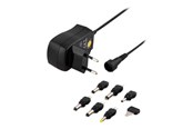 Laptop oplader - Deltaco strømadapter 230V til 3-12V DC 600mAh uds - PSR-06A