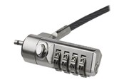 Systeemaccessoires - StarTech.com Laptop Kabelslot - Swivel Hinge - 4-Digit Combination Lock security cable lock - LTLOCK4D