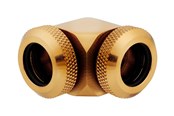 Doe-het-zelf waterkoeling - Corsair Hydro X Series XF Hardline 90° 12mm OD Goud - CX-9052023-WW