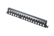 Rackkoffers - Gembird Rack kabelbeheerpaneel - 1U - 19C-CM2