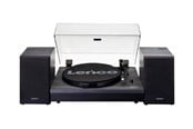 Platenspeler - Lenco LS-300WD - Record Player with Bluetooth® and two separate speakers - Black - Platenspeler Zwart - LS-300BLACK