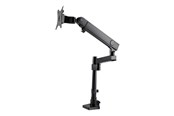 Monitorbevestiging - StarTech.com Desk Mount Monitor Arm with 2x USB 3.0 ports - Full Motion Single Monitor Pole Mount up to 34" VESA Display - C-Clamp/Grommet - desk mount - ARMPIVOT2USB3