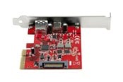 Controller - StarTech.com 2-Port 10Gbps USB-A & USB-C PCIe Card AV / multimedia paneel - USB 3.1 Gen 2 PCI Express Expansion Add-On Card - Windows macOS Linux - USB AV / multimedia paneel - PEXUSB311AC3
