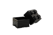 Kinderkamer - LEGO STORAGE BRICK 4 - Zwart - 40031733