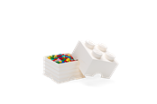 Kinderkamer - LEGO STORAGE BRICK 4 - WHITE - 40031735