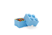 Kinderkamer - LEGO STORAGE BRICK 4 - LIGHT Blauw - 40031736