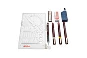 Schrijf- en tekengerei - Rotring isograph College Set - 3-set 0.25 / 0.35 / 0.5 - S0699380