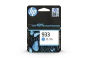 Inkt, toner en verbruiksartikelen - HP 933 Cyan Original Ink Cartridge - CN058AE#BGX