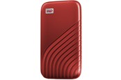 SSD - SANDISK WD My Passport SSD - 1TB - Rood - External hard drive SSD - WDBAGF0010BRD-WESN