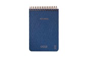 Schrijfblokken, formulieren en notitieboekjes - KOZO Premium Notitieboek A6 Marineblauw - 320113