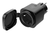 Smart Home - Deltaco SMART HOME outdoor plug WiFi IP44 1xCEE 7/3 13A black/green - SH-OP01