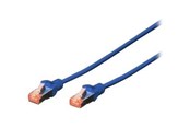 Netwerk - kabel - DIGITUS patch cable - 10 m - blue RAL 5017 - 10m - DK-1644-100/B