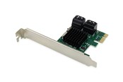 Harde schijf accessoires - CONCEPTRONIC PCI Express Card 4 Port SATA III PCIe - EMRICK03G