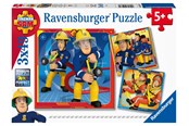 Puzzels - Ravensburger Fireman Sam Aan The Rescue! 3x49p - 50772