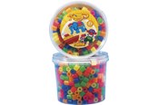 Creatief spelen - Hama Ironing Kralen Maxi in Tub-Neonmix (051) 600pcs. - 8572