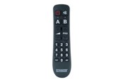 Afstandsbediening - Schwaiger 2 in 1 universal remote control - black - UFB1100533