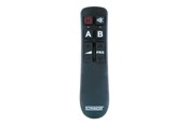 Afstandsbediening - Schwaiger 2 in 1 universal remote control - black - UFB1000533