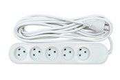 Voeding - Nordic Quality Power 5-way socket grounded (D) 5m Voeding - ATX - 80 Plus - KF-DB-05(grounded) 5M