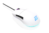 Muis - Endgame Gear XM1 RGB - Wit - Gaming muis - Optisch - 5 knoppen - Wit met RGB-licht - EGG-XM1RGB-WHT