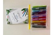 Schrijf- en tekengerei - Pentel SES15-24 Brush Sign Pen Plastic cover - SES15-24