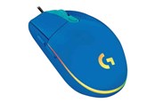 Muis - Logitech G102 LIGHTSYNC - Blauw - Gaming muis - Optisch - 6 knoppen - Zwart met RGB-licht - 910-005801