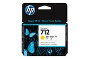 Inkt, toner en verbruiksartikelen - HP 712 / 3ED69A Yellow Ink - 3ED69A