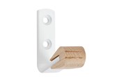 Deurbeugels en scharnieren - Home>it Small beechwood peg – Wit - 12708