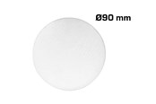 Deurbeugels en scharnieren - Home>it Wooden knob Ø90 – white - 12814