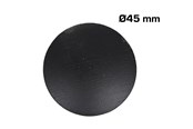 Deurbeugels en scharnieren - Home>it Wooden knob Ø45 – black - 12816