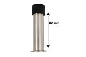 Deurbeugels en scharnieren  - Home>it Door stop wall Ø19 x H82mm - Edelstaal - 13136