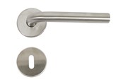 Deurbeugels en scharnieren - Home>it Door handle 16mm L handle - Roestvrij - 13232